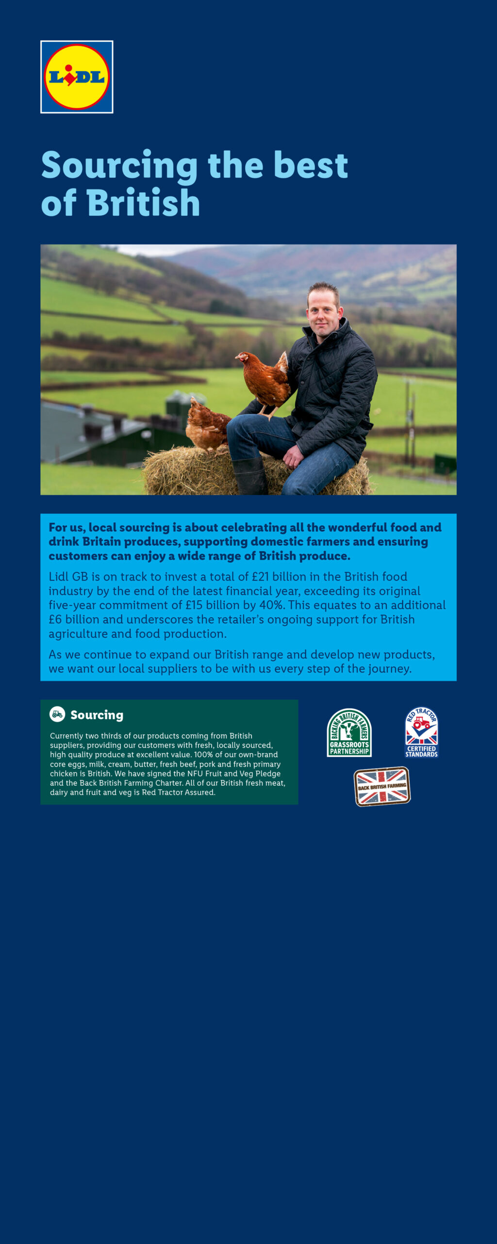 sourcing the best of British banner